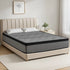 Double Mattress 30CM Thick Medium Firm Pocket Springs Euro Top Memory Foam in Grey
