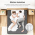 Double Mattress 30CM Thick Medium Firm Pocket Springs Euro Top Memory Foam in Grey