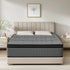 Double Mattress 30CM Thick Medium Firm Pocket Springs Euro Top Memory Foam in Grey