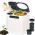 4L Electric Composter in White for Kitchen Food Waste Recycling