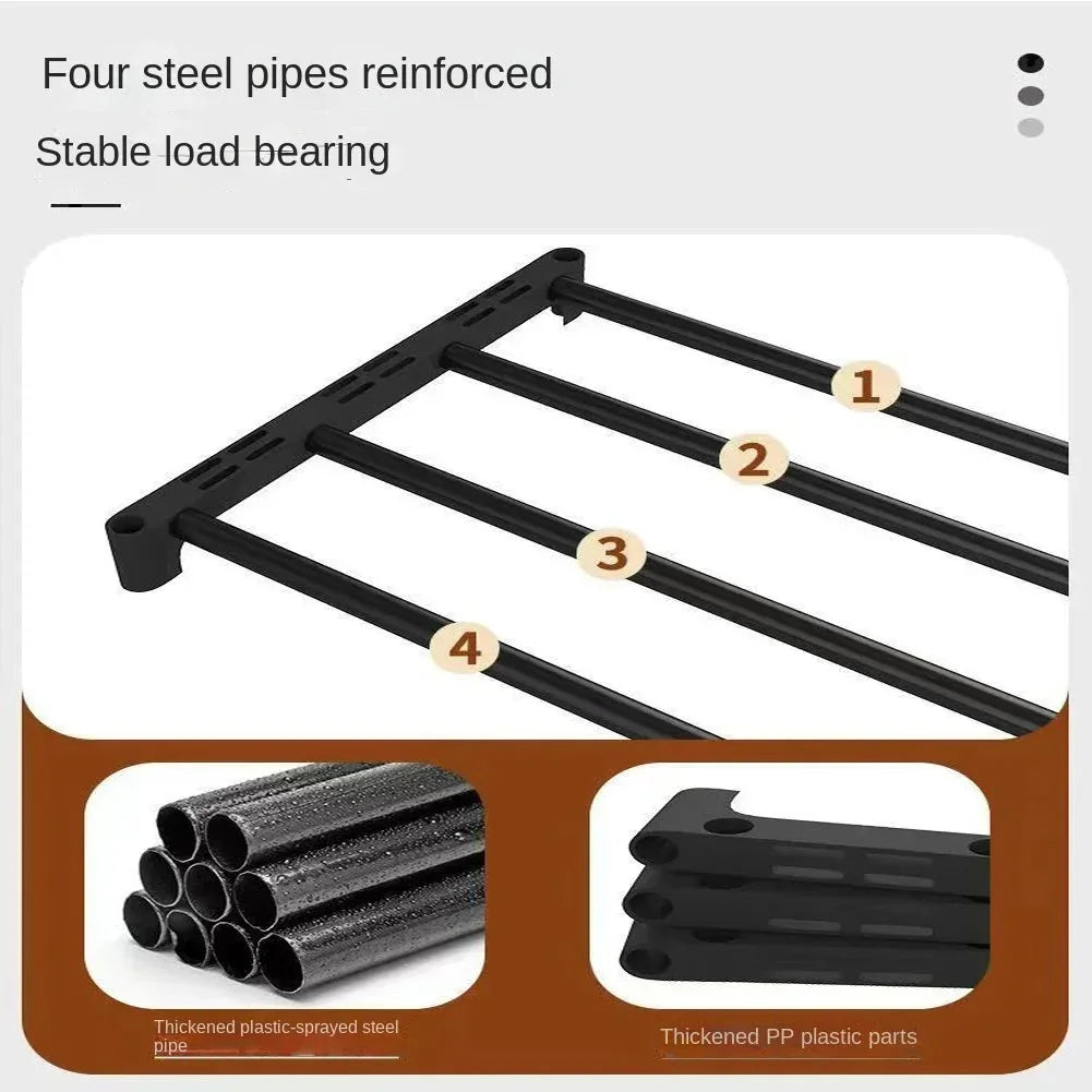 7-Layer Multi-Function Shoe Rack Space Saver