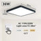 Smart LED Ceiling Lamp Voice Control Alexa