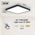 Smart LED Ceiling Lamp Voice Control Alexa