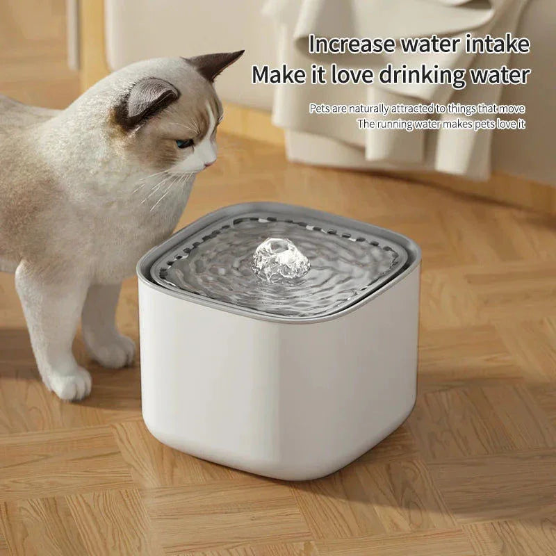 3L Cat Water Fountain Large Filter USB