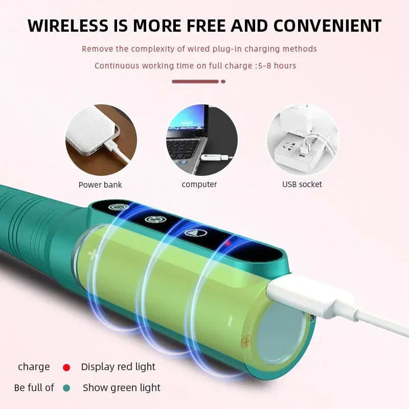 Wireless Nail Drill Pen 35000RPM USB Rechargeable