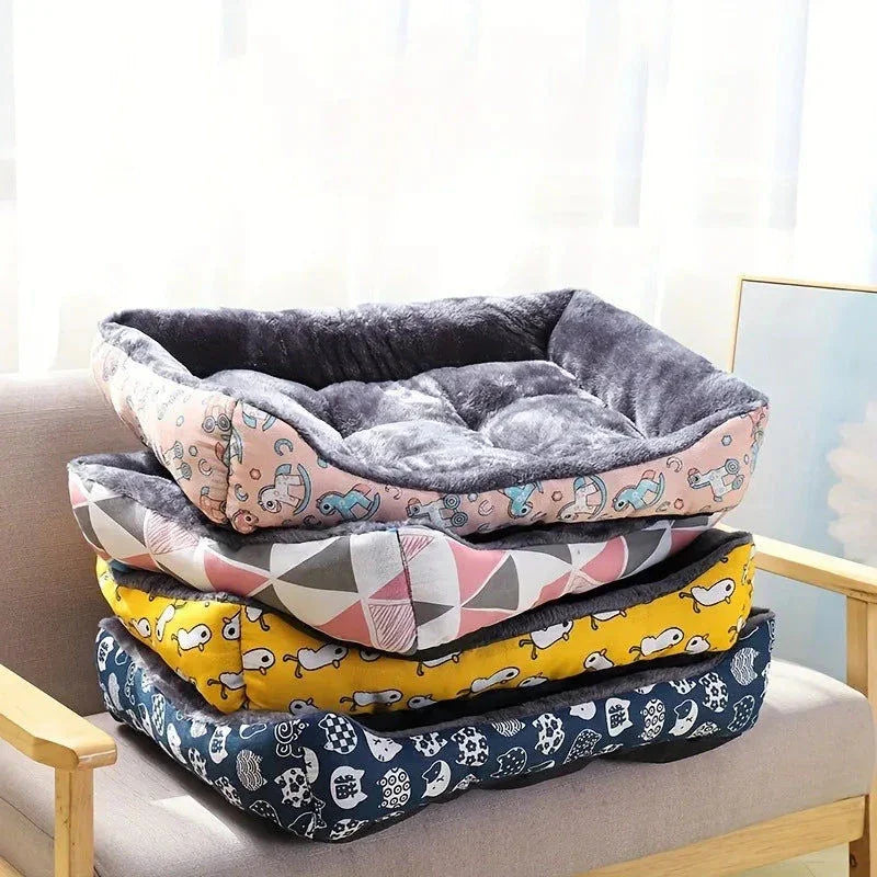 XXL Blue Pet Dog Bed Sofa Mat for Cats and Dogs