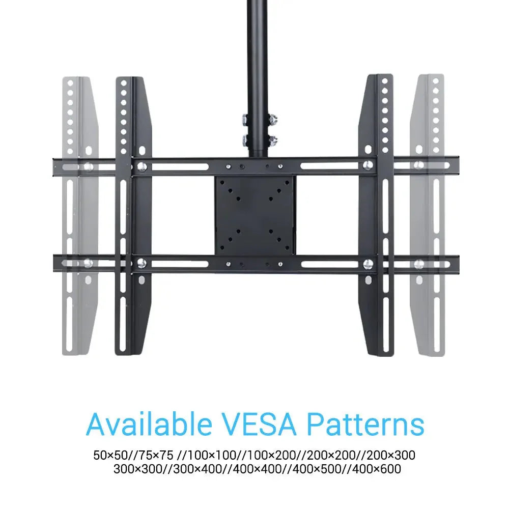 Adjustable Ceiling TV Mount for 26-65