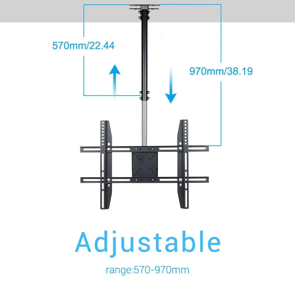 Adjustable Ceiling TV Mount for 26-65