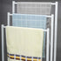 3 Tier Metal Freestanding Towel Rack Rail Holder Drying Stand