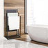 3 Tier Metal Towel Rack Freestanding Bathroom Organizer Rail