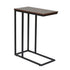 C-Shaped Sofa Side End Table Metal Frame Laptop Tray - All Family