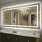600x800mm LED Bathroom Mirror Anti-fog Illuminated Shatterproof