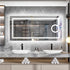 LED Bathroom Mirror 700x900mm Anti-Fog Shatterproof
