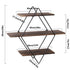 Vintage Rustic Wooden Floating Shelves