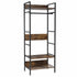 Metal Garment Rack Coat Stand MDF & Iron Organizer