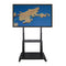 Rolling TV Stand 32-100 w/ Adjustable Mount & 2-Tier Shelf
