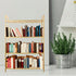 Bamboo 4 Tier Shelving Unit Kitchen Bedroom Bookshelf