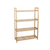Bamboo 4 Tier Shelving Unit Kitchen Bedroom Bookshelf