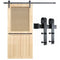 Sliding Barn Door Kit Heavy Duty Rust Resistant Single 2.44M