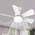 16.5 Ceiling Fan with LED Light 3-Speed Remote Control