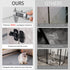 Large Dog Indoor Whelping Box, Tempered Glass & MDF