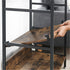 Heavy Duty Clothes Rack 3 Tiers MDF & Metal Iron Rail