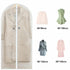 10x Transparent Garment Bags 60x100cm Dustproof Suit Coat Cover Storage
