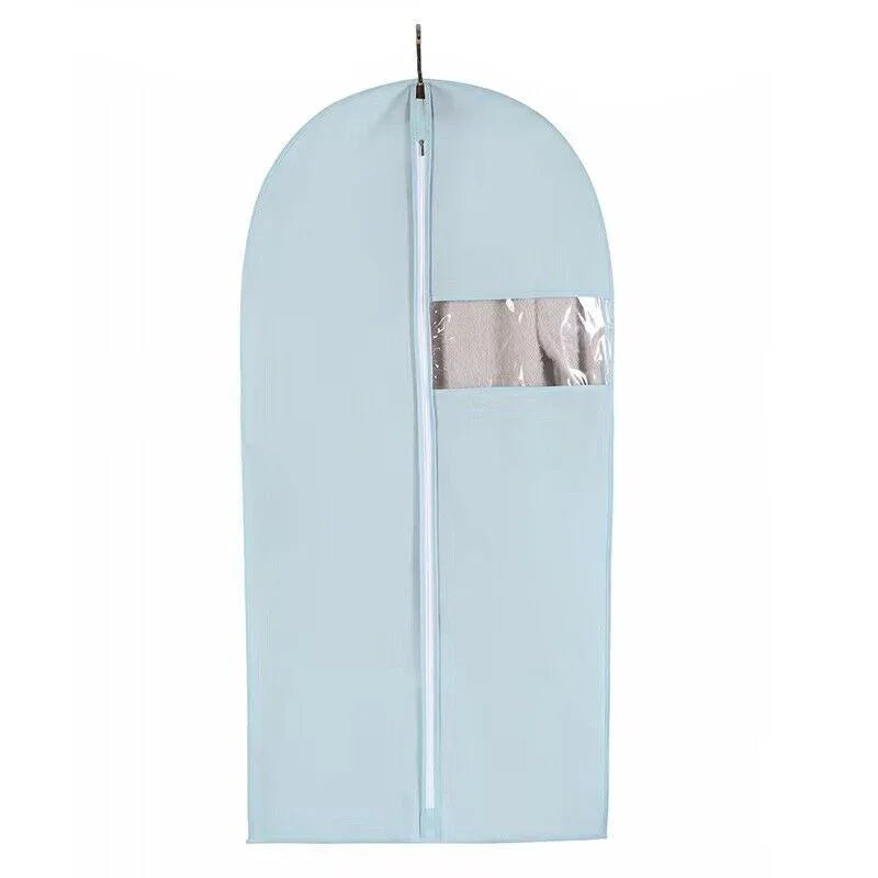 Blue Garment Bag 60x80cm Dustproof Suit Dress Coat Protector AU