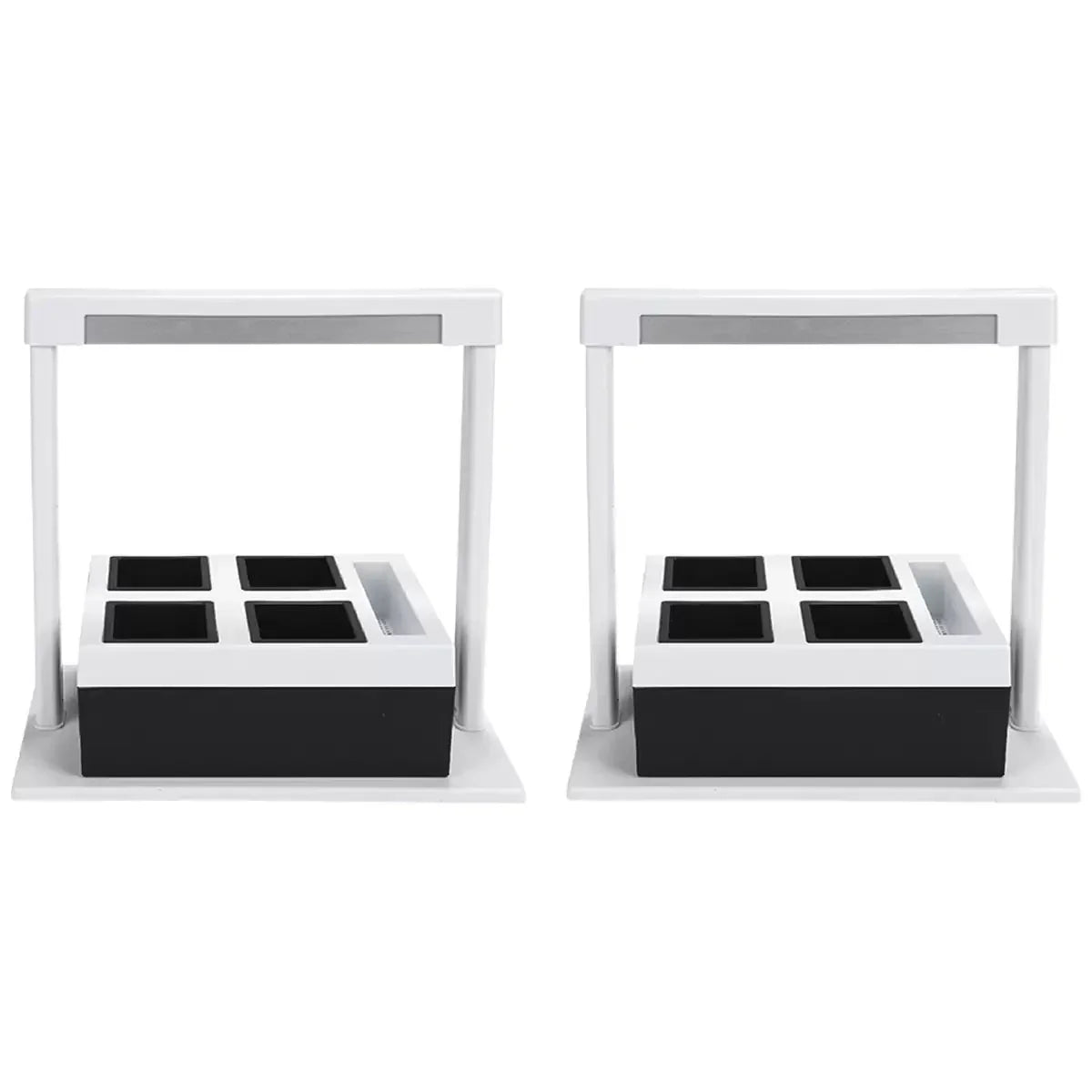 2 x Herb Lamp LED 4 Pot Grower 37 x 22 x 36cm
