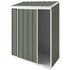 Narrow Garden Shed – 1.5×0.7m Slider & Hinged Door, Aussie‑Made, Mist Green