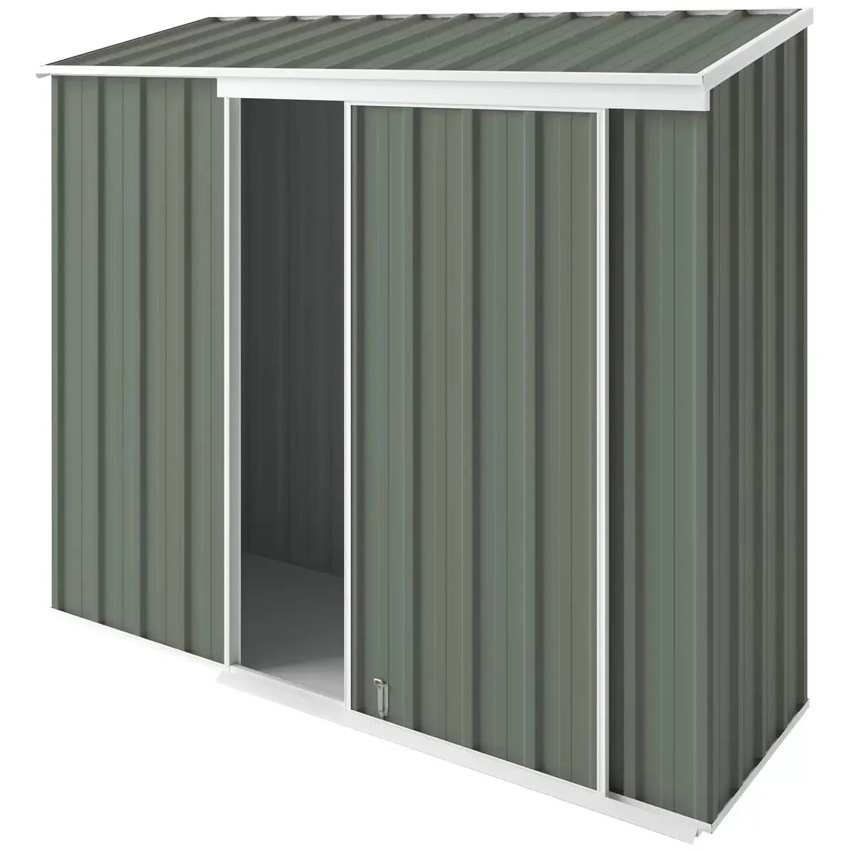 Narrow slider 2.25 x 0.78m mist green