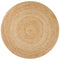 Atrium polo natural indoor rug 120 x 120cm