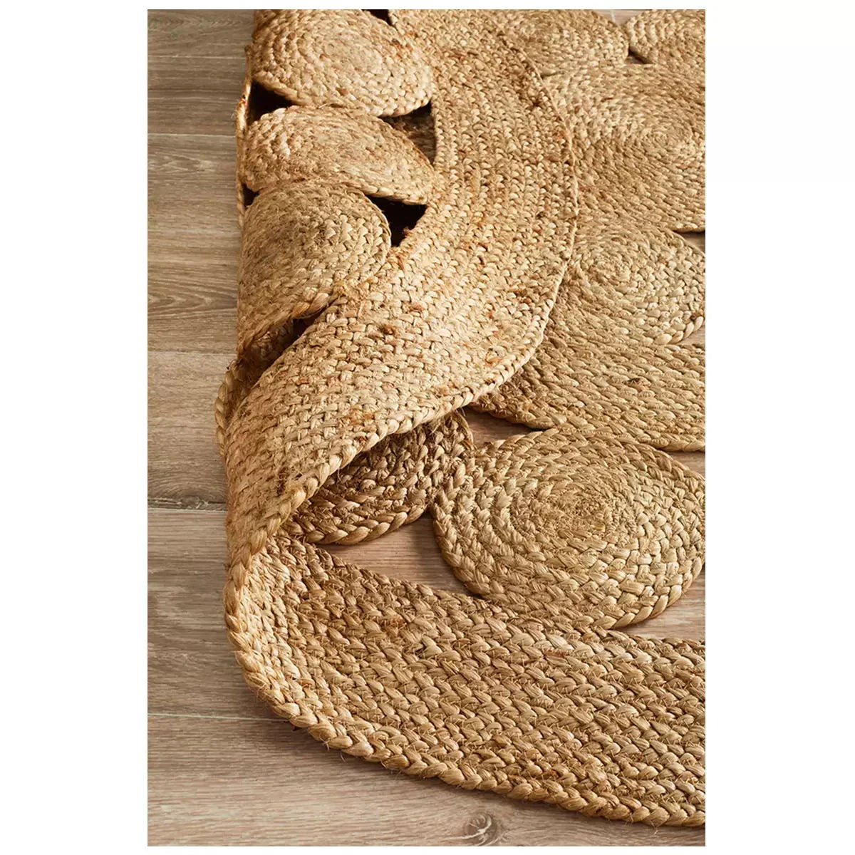 Atrium pilu natural rug 200 x 200cm