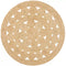 Atrium pilu natural rug 200 x 200cm