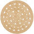 Atrium pilu natural rug 200 x 200cm