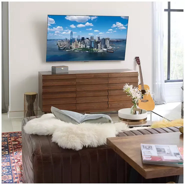Black Extendable Tilting TV Wall Mount for 42-90 Inch TVs, 68kg Capacity