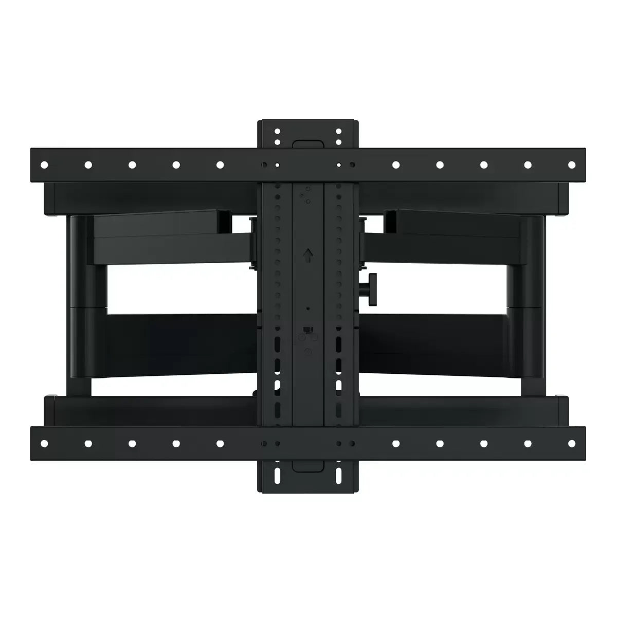 Black Full Motion TV Wall Mount for 37-90 Inch TVs - Slim Profile, 71.12cm Extension, 70° Swivel