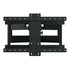 Black Full Motion TV Wall Mount for 37-90 Inch TVs - Slim Profile, 71.12cm Extension, 70° Swivel