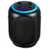Black Wireless Karaoke System with Bluetooth Audio and Disco Lights