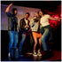 Black Wireless Karaoke System with Bluetooth Audio and Disco Lights