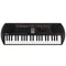 Black 44 Key Portable Mini Keyboard with 100 Tones, 50 Rhythms, and Headphone Output