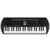 Black 44 Key Portable Mini Keyboard with 100 Tones, 50 Rhythms, and Headphone Output