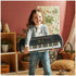 Black 44 Key Portable Mini Keyboard with 100 Tones, 50 Rhythms, and Headphone Output