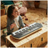 Black 44 Key Portable Mini Keyboard with 100 Tones, 50 Rhythms, and Headphone Output