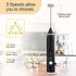 Black Rechargeable Electric Milk Frother Handheld 3 Speeds