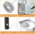 Black Rechargeable Electric Milk Frother Handheld 3 Speeds
