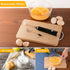 Black Rechargeable Electric Milk Frother Handheld 3 Speeds