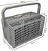 2 in 1 Universal Dishwasher Cutlery Basket 24 x 13 x 13 cm