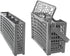2 in 1 Universal Dishwasher Cutlery Basket 24 x 13 x 13 cm