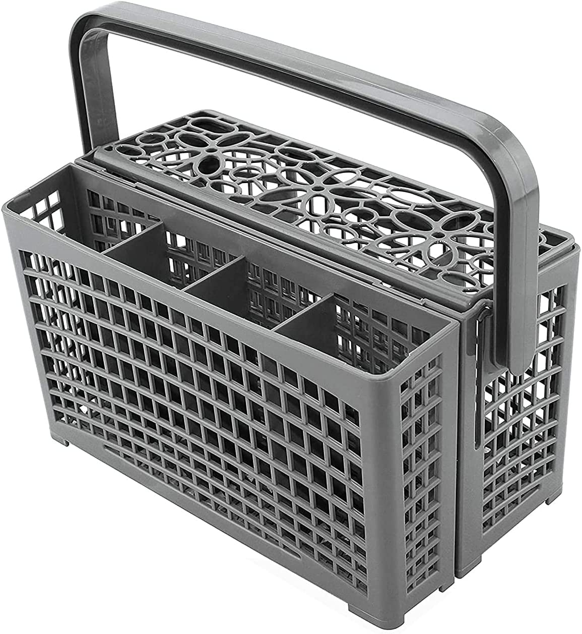 2 in 1 Universal Dishwasher Cutlery Basket 24 x 13 x 13 cm